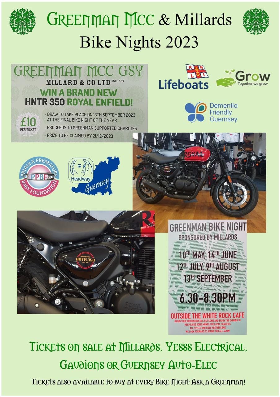 Greenman Mcc & Millards Charity Bikenights